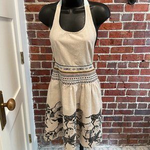 Danica Full Apron with Horse Print